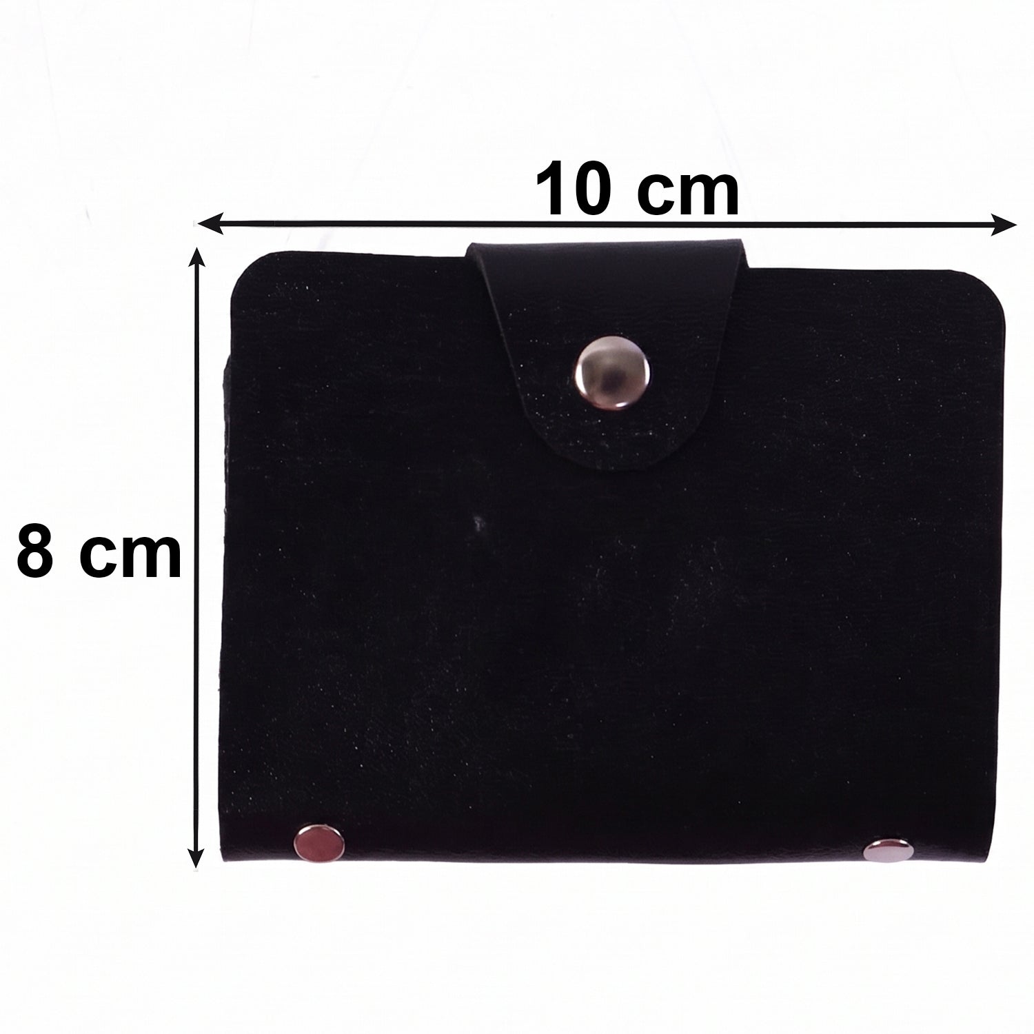 Card Holder Wallet  Slim Durable Pu Leather Organizer For Cards