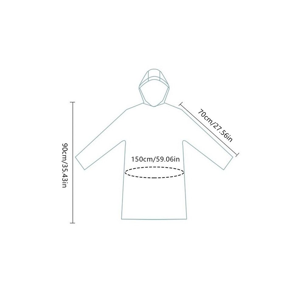 Disposable Rain Coat Cards (Pack Of 10)