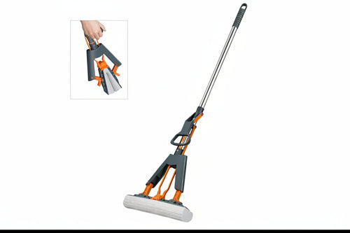 Multi-Purpose Foldable Floor Cleaning Squeeze Mop Wiper